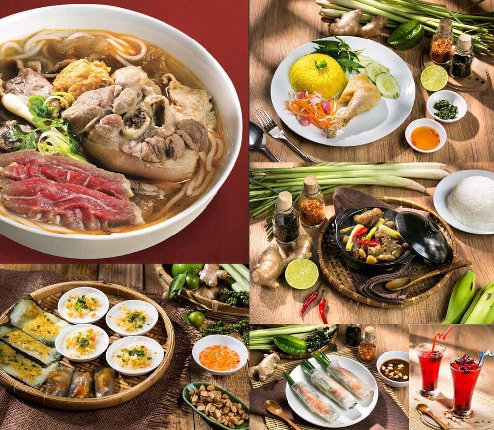 Bun Bo Hue An Hoa is an ideal destination to enjoy authentic bun bo Hue and a variety of Central Vietnamese specialties